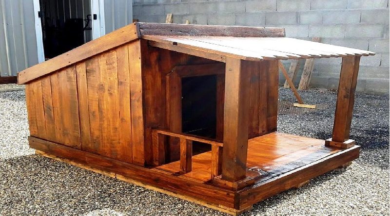 Pallet Dog House